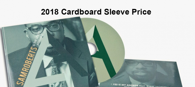 2018 Custom CD Printed Cardboard Sleeve Price 2018 Custom CD Printed Cardboard Sleeve Price