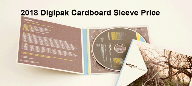 2018 Digipak Cardboard Sleeve Price 2018 Digipak Cardboard Sleeve Price