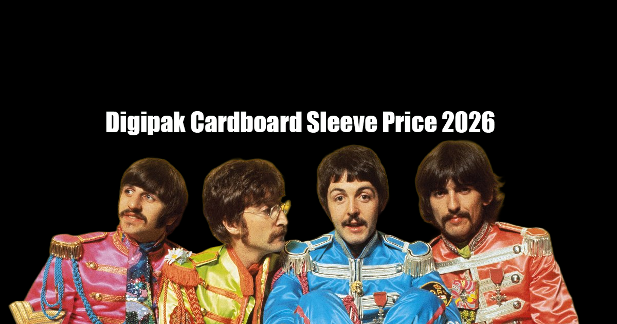 Digipak Cardboard Sleeve Price 2026